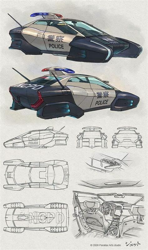 ArtStation 3D Car Scifi Jason Hill Futuristic Cars Sci Fi Concept