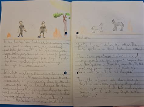 Third Person Story Writing in Year 5