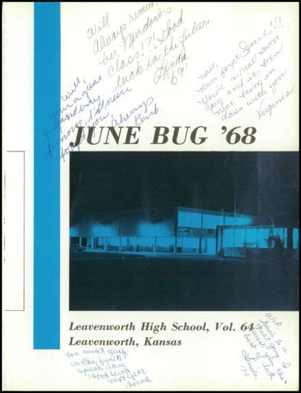 Explore 1968 Leavenworth High School Yearbook, Leavenworth KS - Classmates