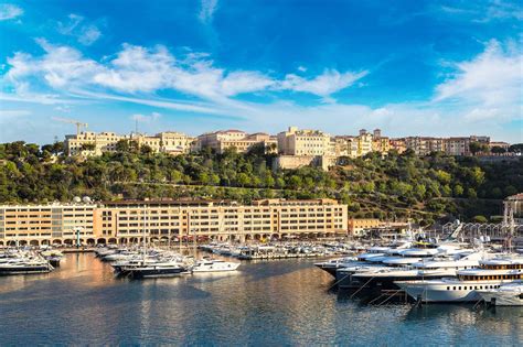 Port Hercule In Monte Carlo Stock Image Colourbox