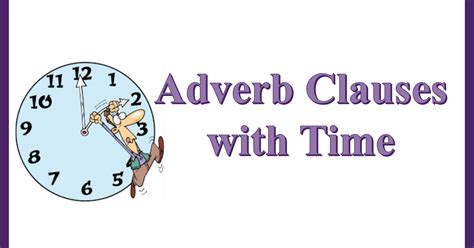 Презентація Adverb Clauses With Time Презентація Англійська мова