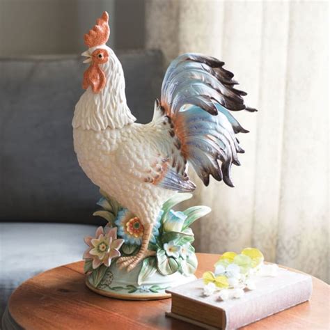 Fitz And Floyd Toulouse Rooster Centerpiece Ross Simons