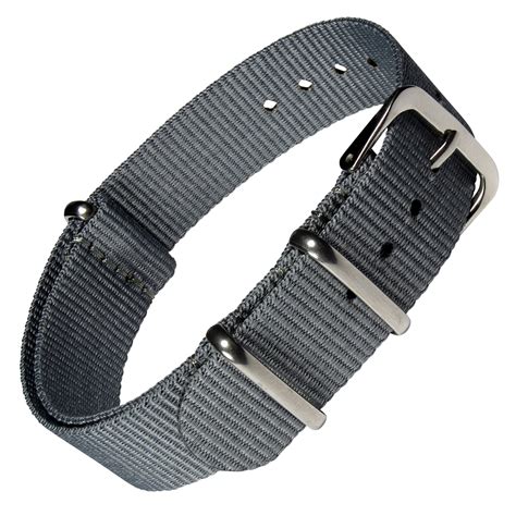 Admiralty Grey Nato Watch Strap Nato Watch Straps Uk Free Delivery