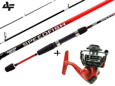 Kit Ultralight SpeedFish Vara 5 6 1 65m 2 6Lb Inteiriça Molinete