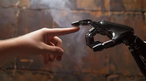 Robot Finger Stock Photos, Images and Backgrounds for Free Download