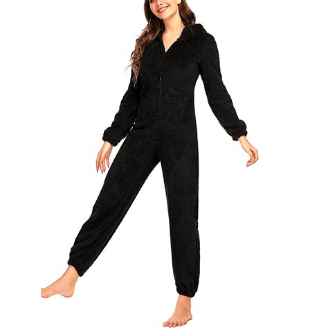 Centuryx Onesies Pajamas For Womens Long Sleeve Warm Fleece One Piece