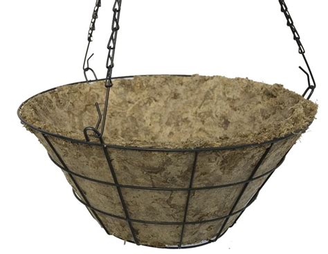 Sphagnum Moss Liner Hanging Basket With Super Hanger 14 Diameter Hanging Baskets Moss Basket