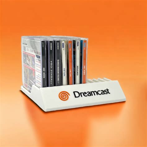Sega Dreamcast Video Game Case Holder 12 Games Collection Organizer