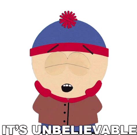 Its Unbelievable Stan Marsh Sticker Its Unbelievable Stan Marsh South