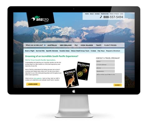 Website Launch Travel Agency Redesign Efelle Creative Seattle Wa