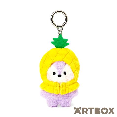 Buy LINE FRIENDS BT21 Mang Mini Minini Fruit Hood Plush Mascot Keychain