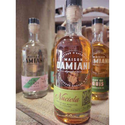 Maison Damiani Liqueur Aux Noisettes De Cervione Nuciola A Fiera