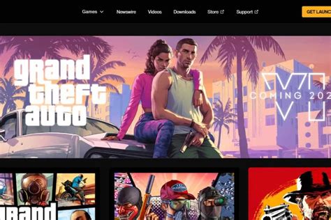 All New Gta 6 Officially Appears On Rockstar Games Website Grand