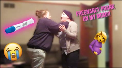 Pregnancy Prank On Mom🤰 She Called Me A H E 🤭 Youtube