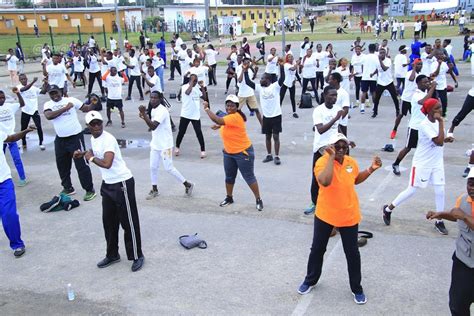 Sport Célébration de la journée olympique à l INJS de Marcory