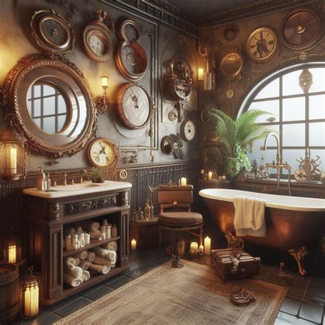 My Mechanical Romance: Steampunk Bathroom Ideas