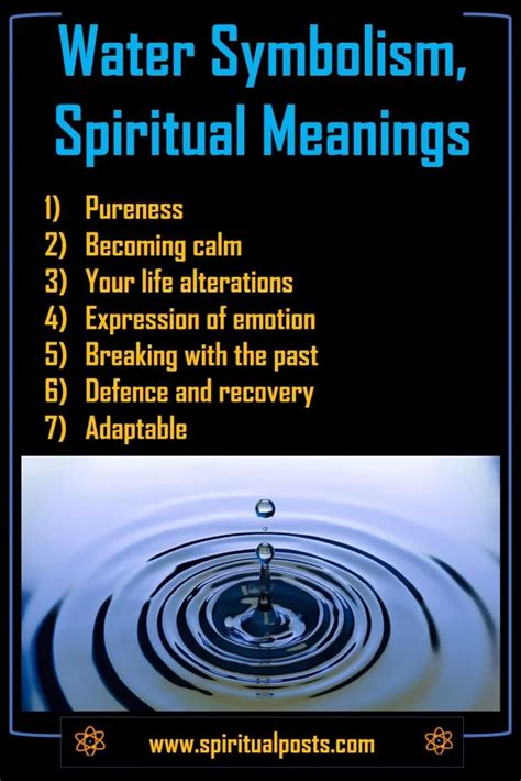 10 Spiritual Meanings Of Water And Symbolism Spiritual Posts