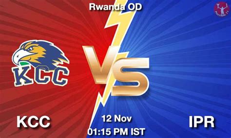 KCC Vs IPR Dream11 Team Prediction Fantasy Cricket Tips 12 Nov 2023