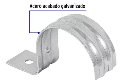 Abrazadera Tubo Tipo Uña 2 Paquete 25 Pzas Volteck 46042 MercadoLibre