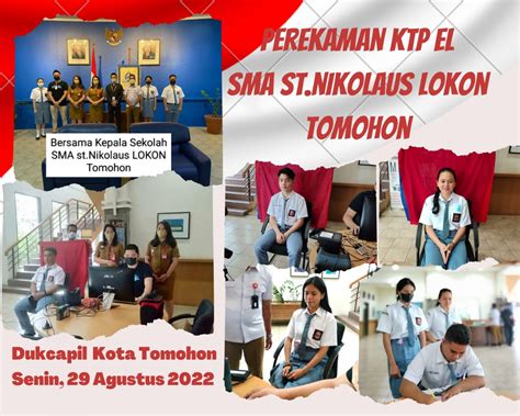 Jebol Perekaman Ktp El Sma St Nikolaus Lokon Tomohon Disdukcapil