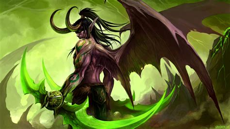 Illidan Stormrage Wow 4k 4370 Wallpaper