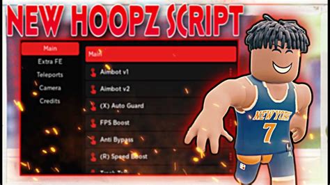 NEW Hoopz Script GUI Hack OP AIMBOT ANTIBYPASS ANTITRAVEL AND MORE