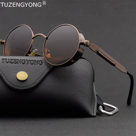 Gafas De Sol Cl Sicas G Ticas Steampunk Polarizadas Para Hombre Y Mujer