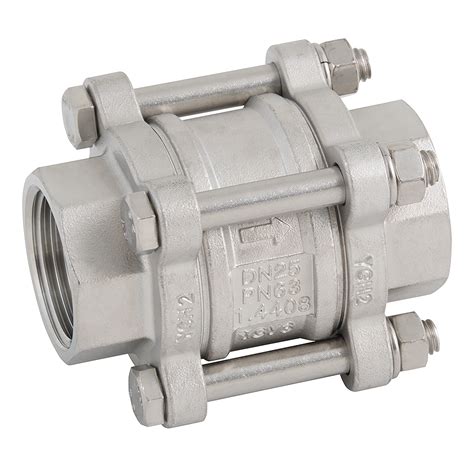 114 Bsp Ss 3pc Spring Check Valve Industrial Supply Specialists