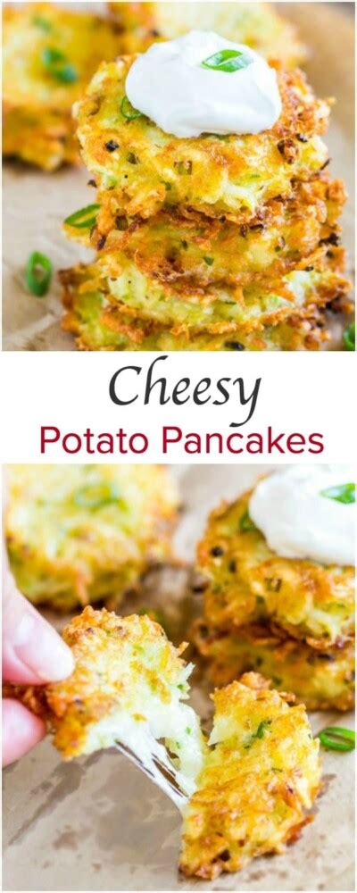 Cheesy Potato Pancakes ~sweet And Savory