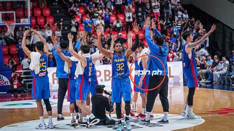 Gilas Pilipinas Rises To No In Fiba World Rankings