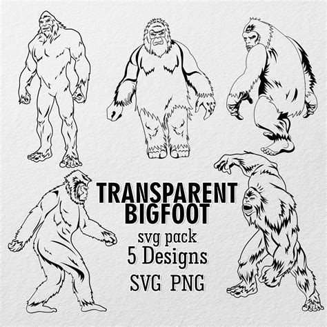 Bigfoot Svg Vector Design Masterbundles