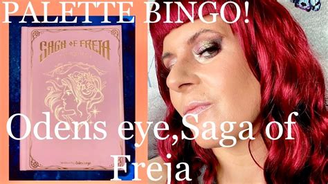 Saga Of Freja Odens Eye Palette Bingo First Impressions Youtube