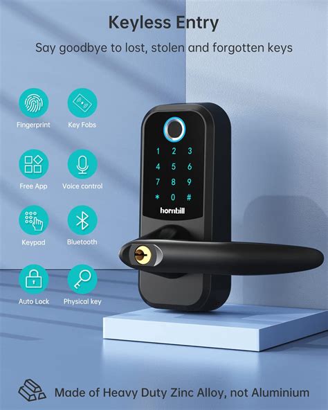 Buy Smart Lock Hornbill Keyless Entry Door Lock With Handle