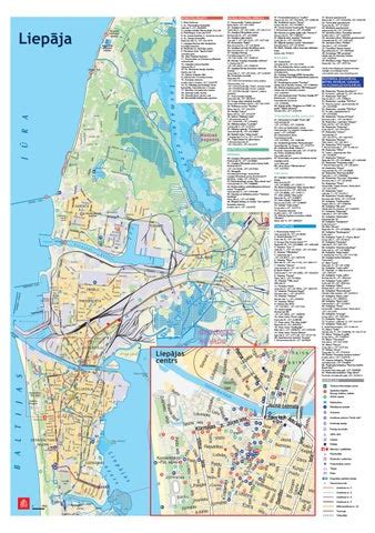 Tūrisma karte Liepāja un apkārtne 2017 by Liepaja Region Tourism ...