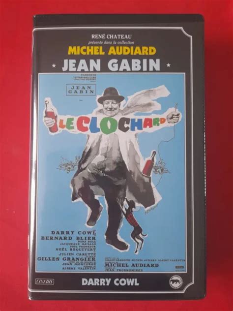 K7 VHS CASSETTE video René CHATEAU GABIN BLIER COWL AUDIARD Le Clochard