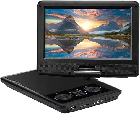 Portable DVD Player With Digital TV, USB, SD Inputs Swivel, 53% OFF