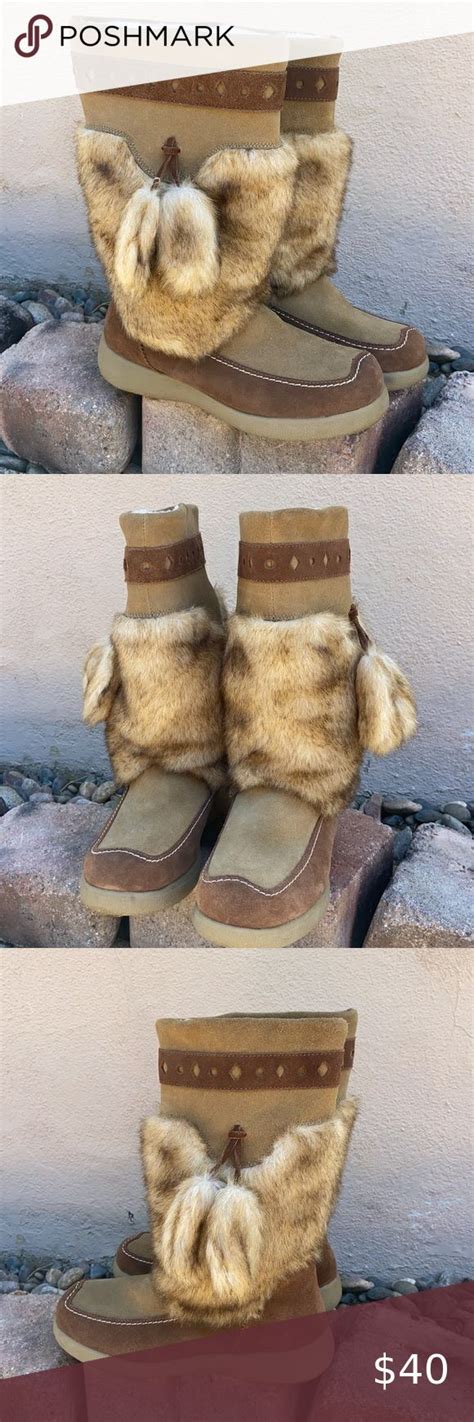 Penny Love Kenny Fleece Lined Faux Fur Boots Faux Fur Boots Faux Fur