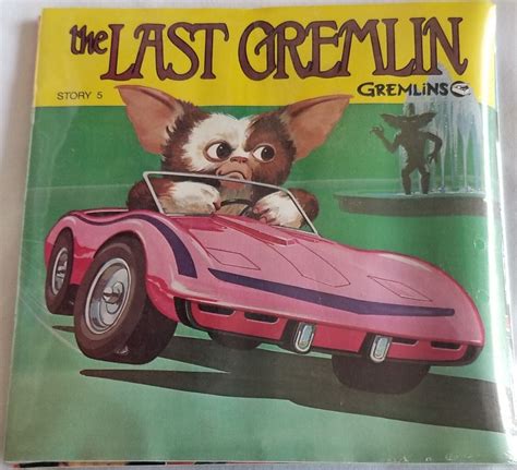 Vintage Gremlins Vinyl 45 The Last Gremlin Book And Record Story 5 Sealed Ebay