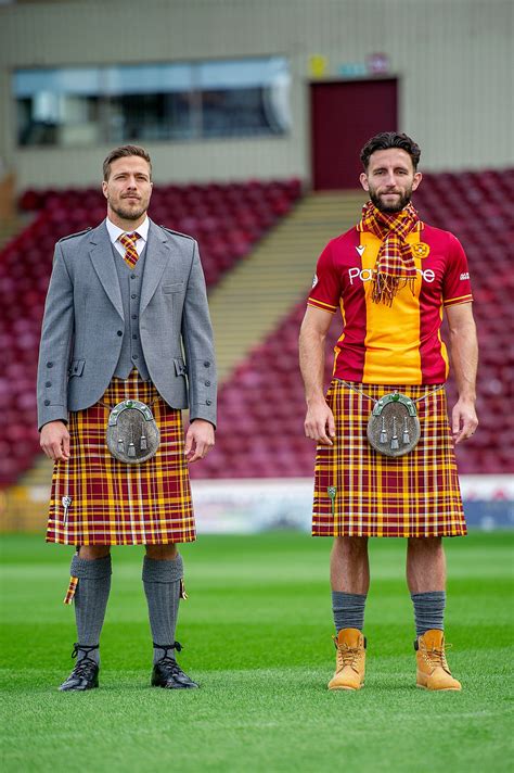 Motherwell Fc Tartan Kilt From Slanj Kilts