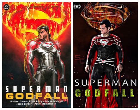 Superman Godfall Comic Recreation Side By Side By Savagecomics On