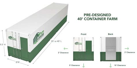 Pre Designed Container Farms Pure Greens Container Farms