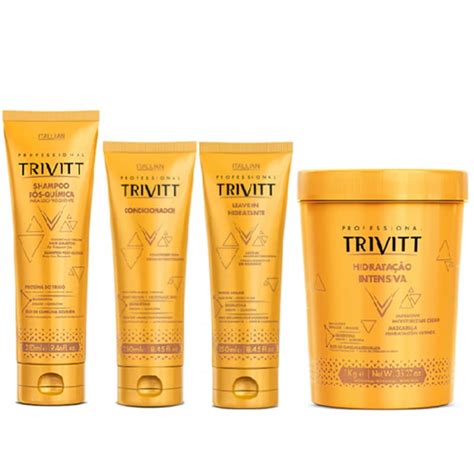 Kit Itallian Hairtech Trivitt Hidratação Intensiva Beleza na Web