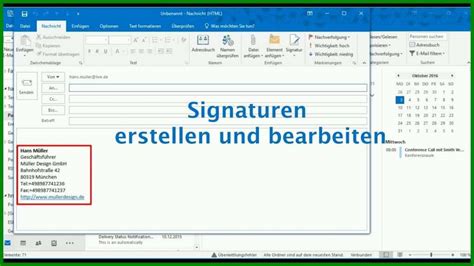 Wunderschönen Outlook 2016 Signaturen Erstellen Und Bearbeiten 803540