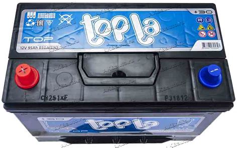 Аккумулятор автомобильный Topla Asia Top 95 А/ч 850 А прям. пол. 118995 ...