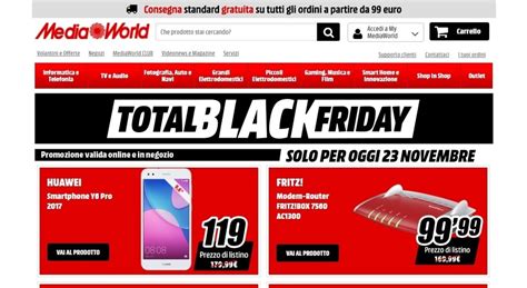 Total Black Friday E Gigasconti Tutte Le Offerte Di Mediaworld