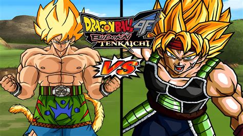 Dragon Ball AF Budokai Tenkaichi Goku SSJ VS Bardock SSJ YouTube