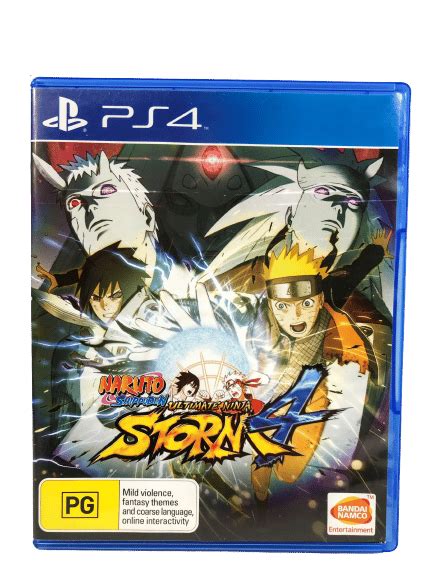 Naruto Shippuden Ultimate Ninja Storm 4 Ps4 Mint Complete