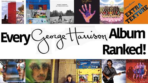 Every George Harrison Album Ranked Youtube