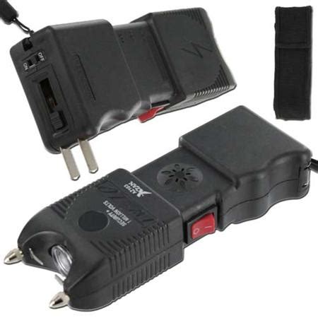 Security Plus Stun Gun Million Volts Rechargeable A T