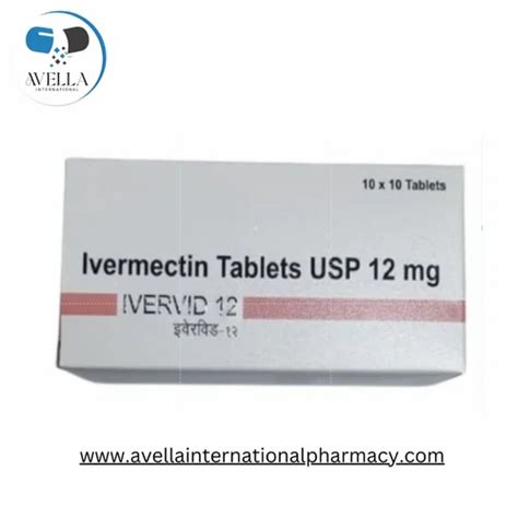 Ivervid Ivermectin Mg Tablet At Rs Strip Ivermectin Tablets